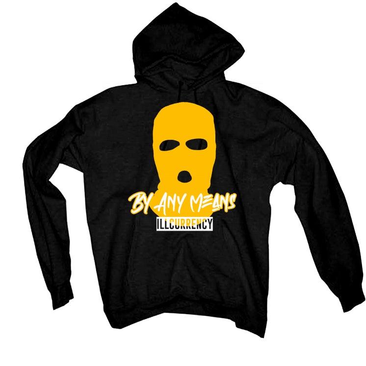Nike dunk low "goldenrod" Black T-Shirt (By Any Means) - illCurrency Sneaker Matching Apparel