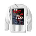 Air Jordan 3 “White Cement Reimagined” | illcurrency White T-Shirt (THE CITY OF THE GOAT)