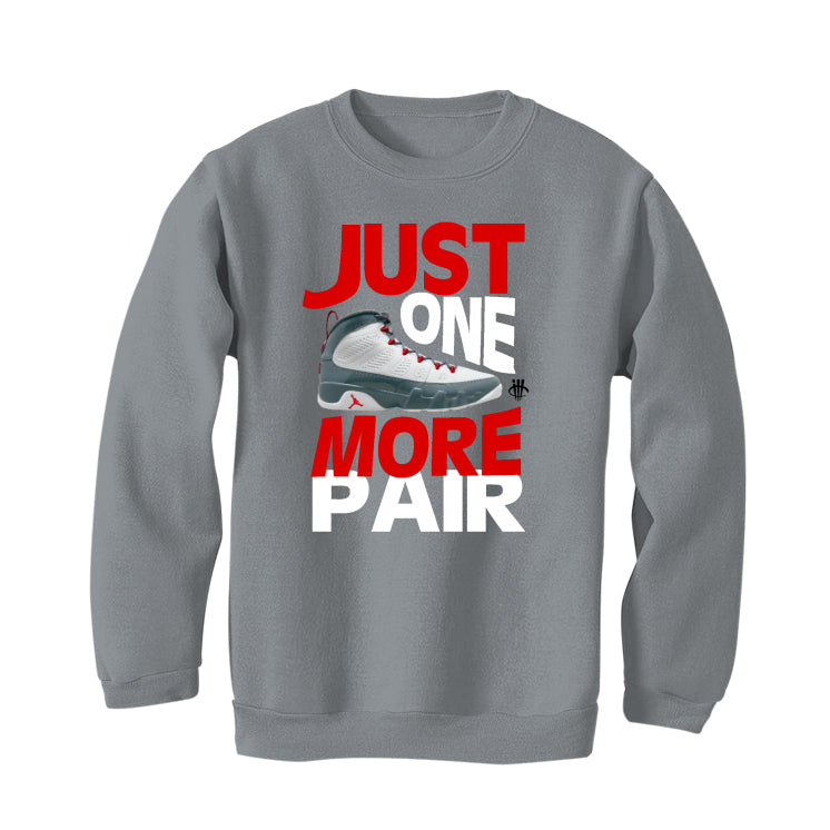 Air Jordan 9 “Fire Red” Grey T-Shirt (JUST ONE MORE PAIR)