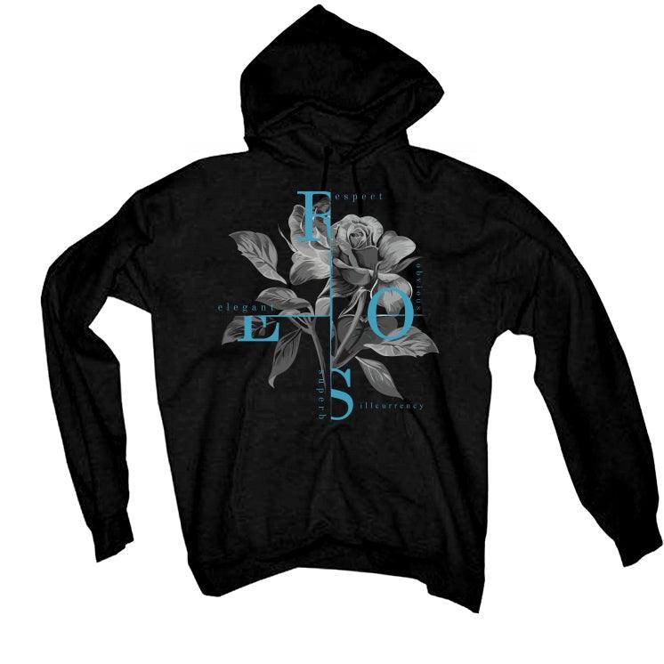 Adidas Yeezy Boost 700 MNVN Bright Cyan Black T-Shirt (Roses) - illCurrency Sneaker Matching Apparel
