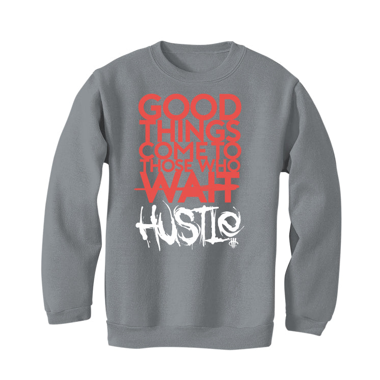 Air Jordan 4 “Infrared” Grey T-Shirt (Good Things)