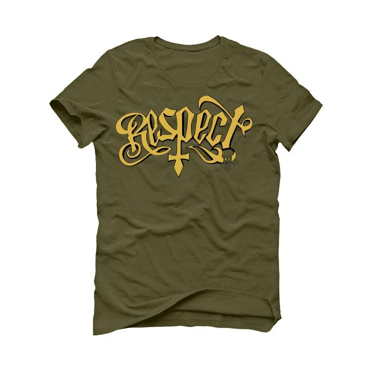 Nike Air Max 97 SHADE GREEN Military Green T-Shirt (RESPECT) - illCurrency Sneaker Matching Apparel
