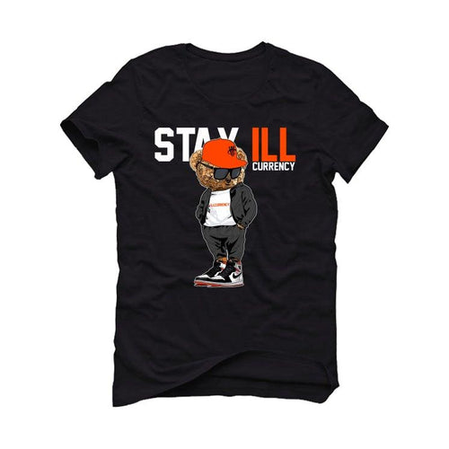 Air Jordan 1 High OG “Electro Orange” 2021 Black T-Shirt (Stay Ill) - illCurrency Sneaker Matching Apparel