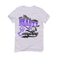 AIR JORDAN 3 "DARK IRIS" White T-Shirt (Beauty)