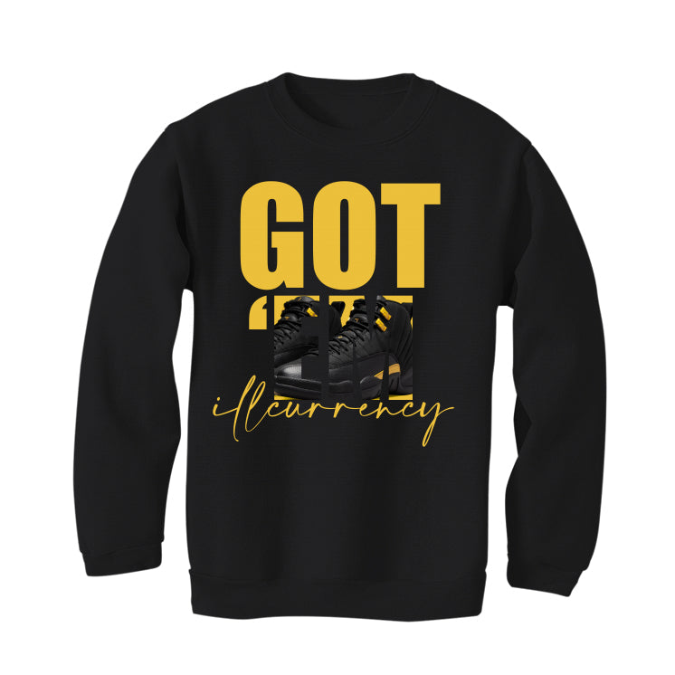Air Jordan 12 “Black Taxi” Black T-Shirt (Got Em)