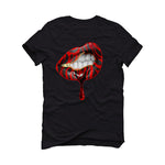 Air Jordan 11 “Cherry” Black T-Shirt (LIPS UNSEALED)