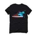 The Air Jordan 1 “UNC To CHI” 2020 Black T-Shirt (NC CHI) - illCurrency Sneaker Matching Apparel