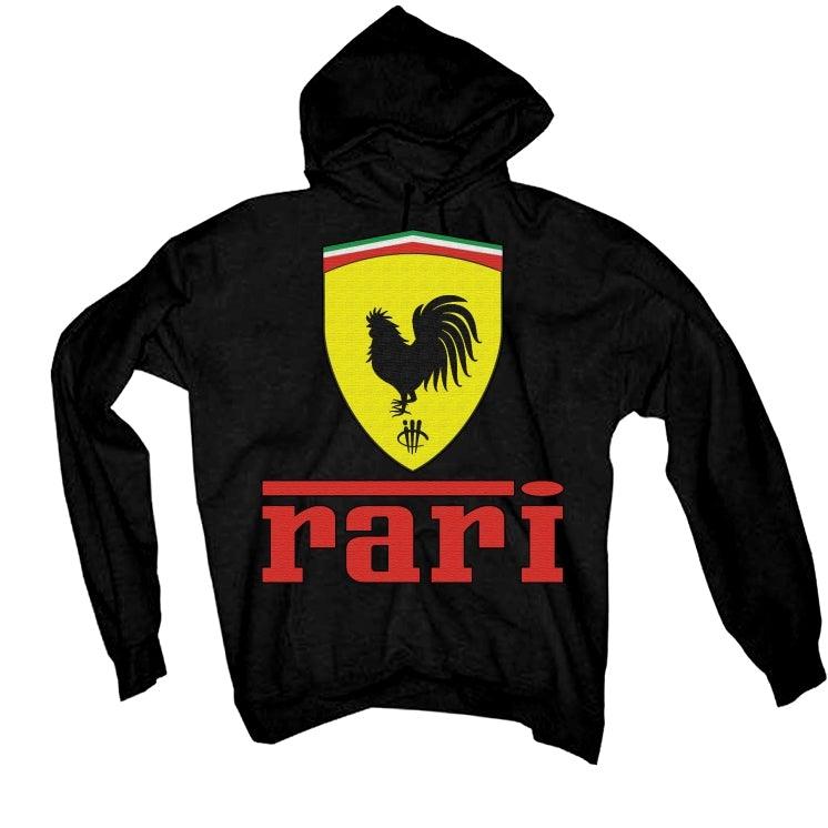 Air Jordan 14 black Ferrari Black T-Shirt (Rari) - illCurrency Sneaker Matching Apparel