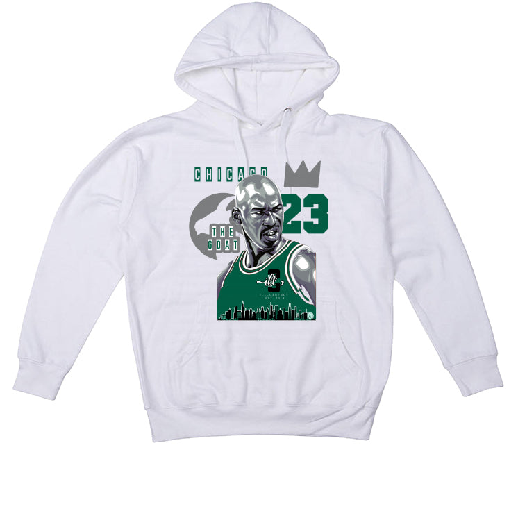 Air Jordan 1 High OG “Gorge Green” White T-Shirt (The Goat)