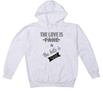 Air Jordan 12 “Stealth” | illCurrency White T-Shirt (The Love is fake)