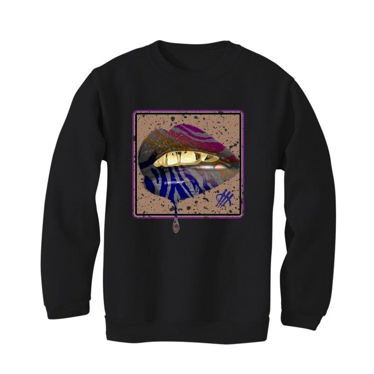 Air Jordan 4 Retro Rush Violet Black T-Shirt (LIPSTICK) - illCurrency Sneaker Matching Apparel