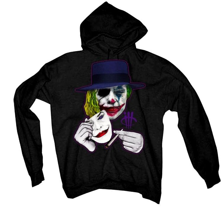 Air Jordan 5 "Alternate Grape" Black T-Shirt (mr j's) - illCurrency Sneaker Matching Apparel