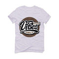 Air Jordan 1 High "Black Mocha" 2020 White T-Shirt (Good Vibes Only) - illCurrency Sneaker Matching Apparel