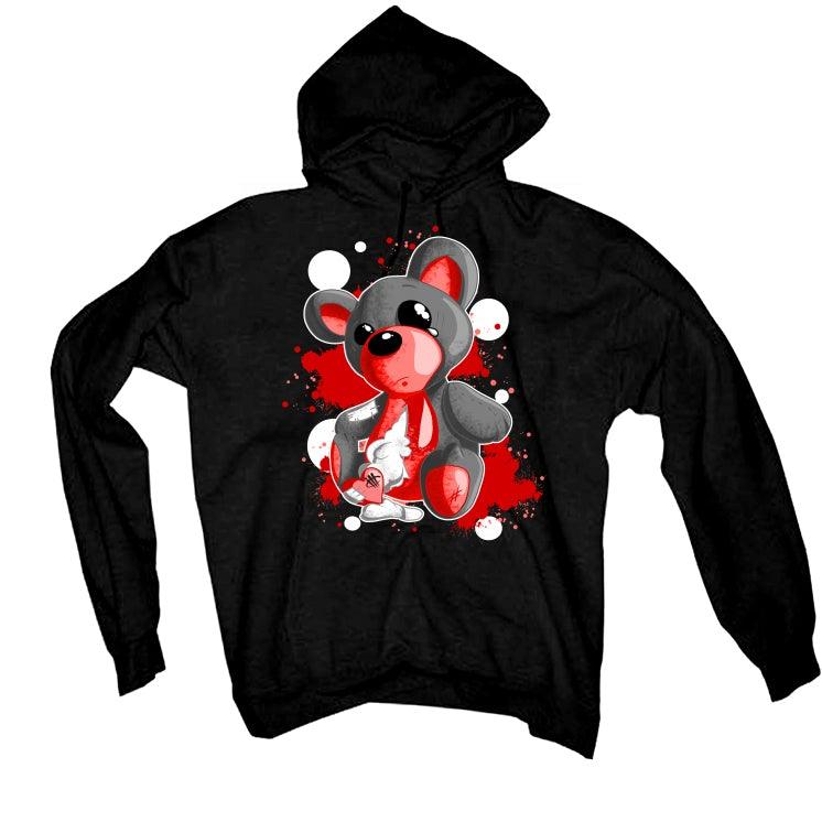 Air Jordan 4 “Red Thunder” Black T-Shirt (Broken Heart) - illCurrency Sneaker Matching Apparel