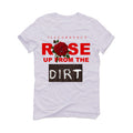 Air Jordan 11 “Cherry” White T-Shirt (Rose up from the dirt)