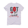 Air Jordan 9 “Fire Red” White T-Shirt (Got Em)