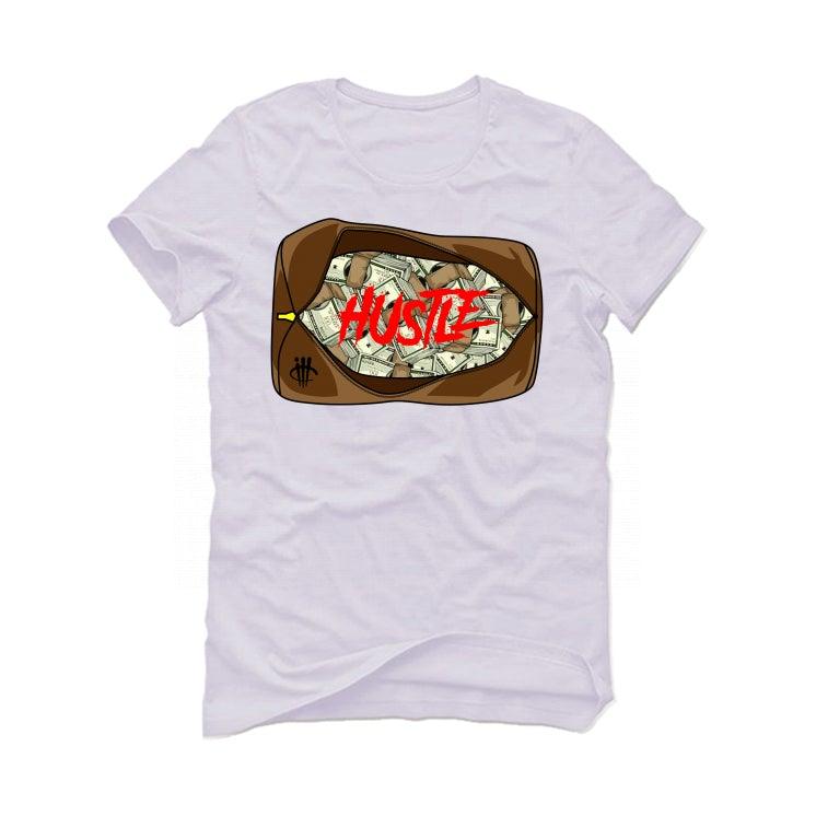 Air Jordan 9 “Particle Grey” White T-Shirt (HUSTLE) - illCurrency Sneaker Matching Apparel