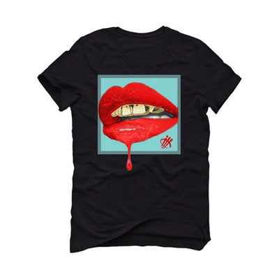Nike Little Posite One The Mixtape Black T-Shirt (LIPSTICK)