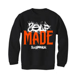 Air Jordan 1 High OG “Electro Orange” 2021 Black T-Shirt (Self Made) - illCurrency Sneaker Matching Apparel