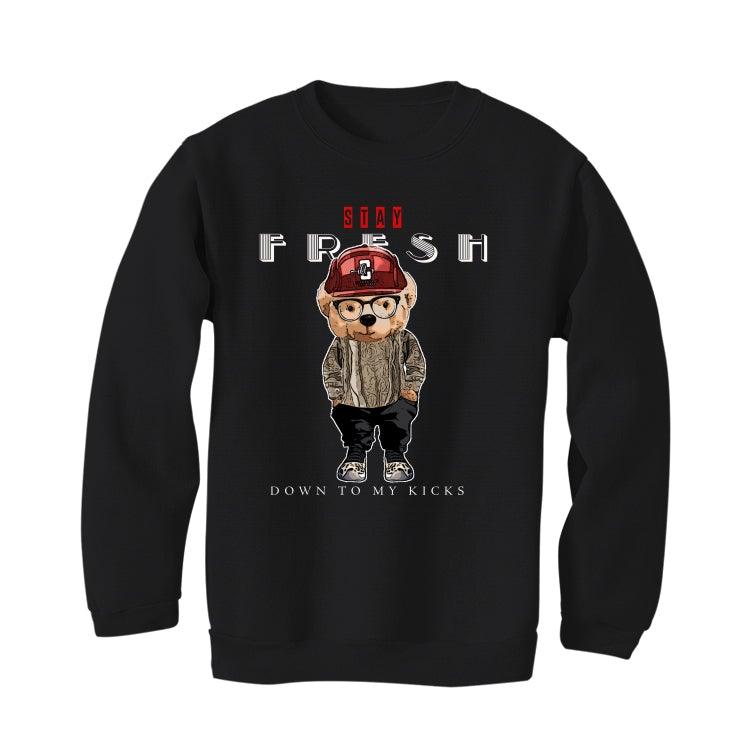 Air Jordan 11 “Animal Instinct” Black T-Shirt (Stay Fresh down to my kicks) - illCurrency Sneaker Matching Apparel