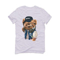 Air Jordan 6 “Washed Denim” White T-Shirt (illBear) - illCurrency Sneaker Matching Apparel