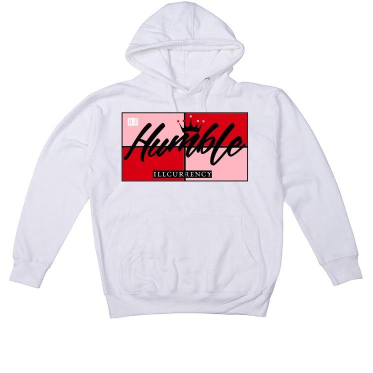 Air Jordan 5 GS Pink Foam White T-Shirt (Be Humble) - illCurrency Sneaker Matching Apparel