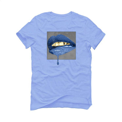Air Jordan 1 Retro High OG “Denim” Carolina Blue T-Shirt (LIPSTICK)
