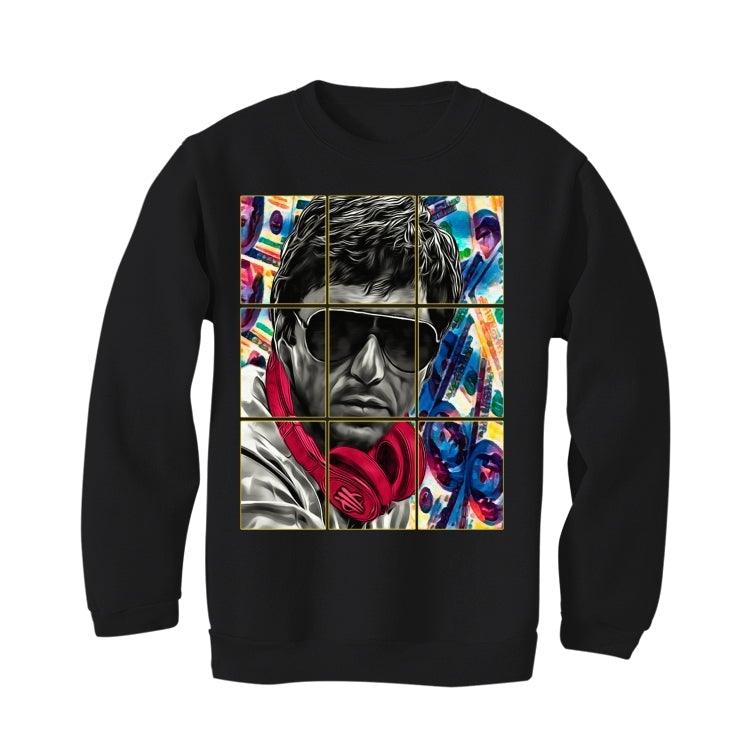 Air Jordan 1  (BIO HACK) 2020 Black T-Shirt (pacino) - illCurrency Sneaker Matching Apparel