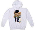 Air Jordan 12 "indigo Stone Blue" White T-Shirt (ill bear) - illCurrency Sneaker Matching Apparel