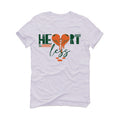 Nike Dunk Low “Miami Hurricanes” White T-Shirt (Heartless)