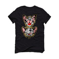 Air Jordan 12 “Black Taxi” Black T-Shirt (BRAIN AND THE PINK)