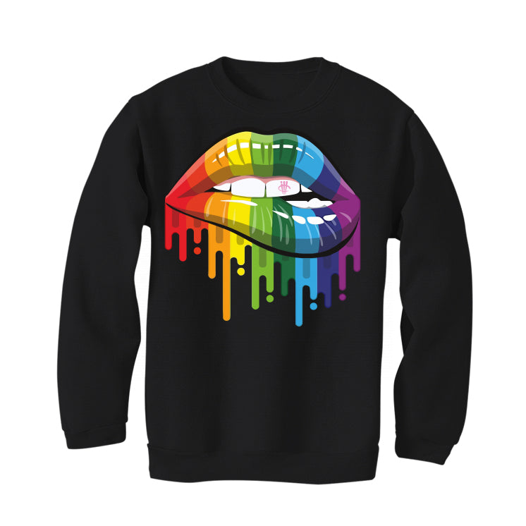 Nike SB Dunk Low “Be True” Black T-Shirt (Pride Lips)