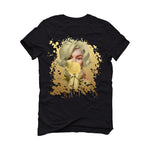 Air Jordan 12 “Black Taxi” Black T-Shirt (BUBBLE GUM)