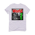 Jordan 13 Playoffs - White T-Shirt (WORLD PEACE)