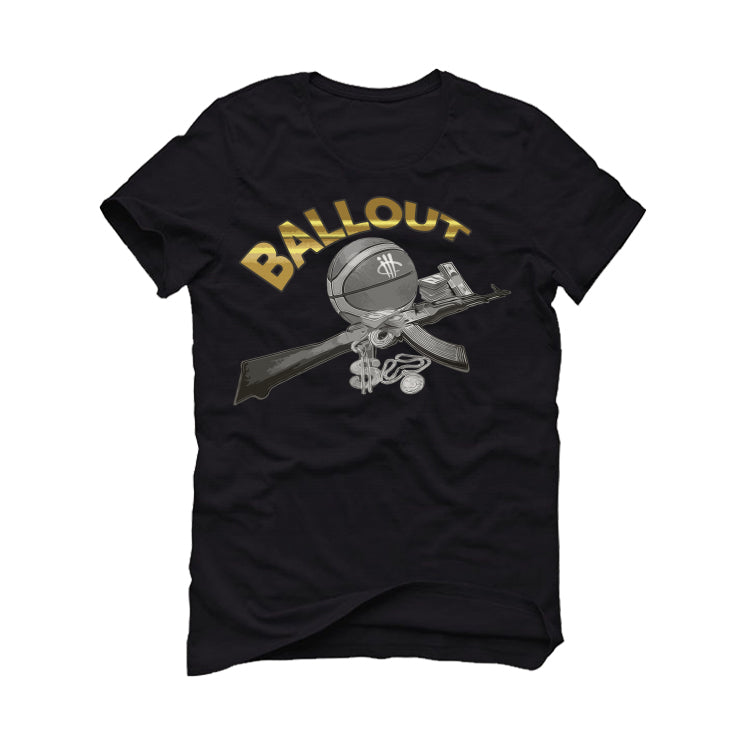 Air Jordan 12 “Black Taxi” Black T-Shirt (BALL OUT)