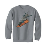 adidas Yeezy Boost 700 “Wash Orange” Grey T-Shirt (SPLASH YEE) - illCurrency Sneaker Matching Apparel