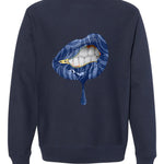 Air Jordan 13 "Brave Blue" 2022 | ILLCURRENCY Navy Blue T-Shirt (LIPS UNSEALED)