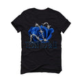 Air Jordan 3 Varsity Royal Black T-Shirt (trust no one) - illCurrency Sneaker Matching Apparel