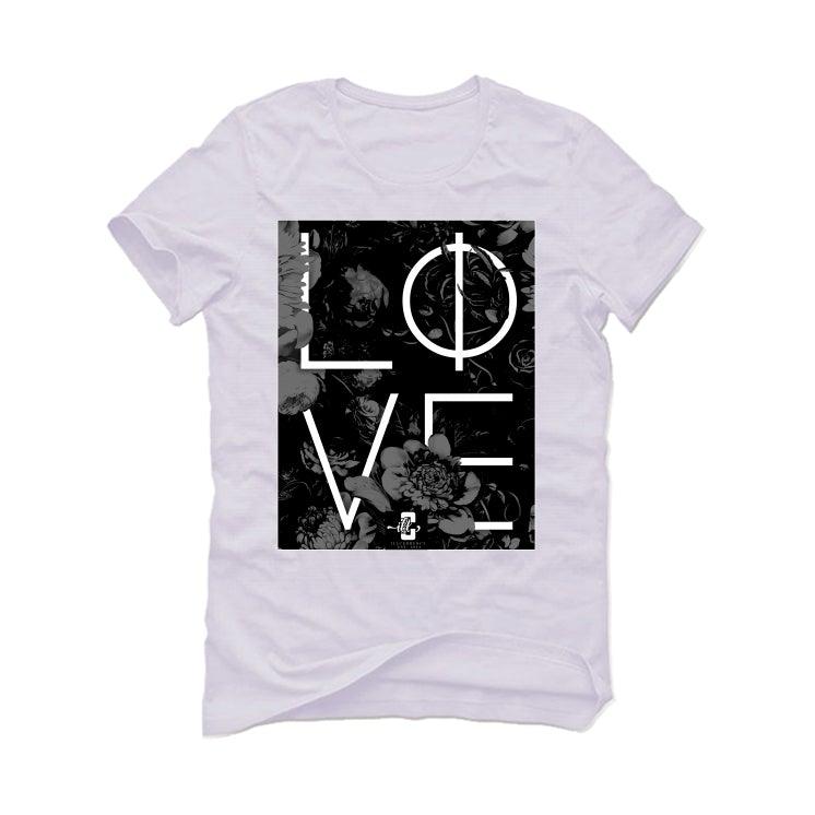 Air Jordan 12 “Playoffs” 2022 White T-Shirt (LOVE) - illCurrency Sneaker Matching Apparel