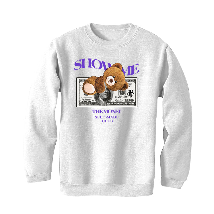 Air Jordan 3 Dark Iris - White T-Shirt (SHOW ME)