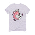 Air Jordan 5 Low “White/Desert Berry”I ILLCURRENCY White T-Shirt (HALF KING BEAR)