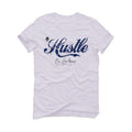 Air Jordan 13 Flint 2020 White T-Shirt (Hustle By any means) - illCurrency Sneaker Matching Apparel