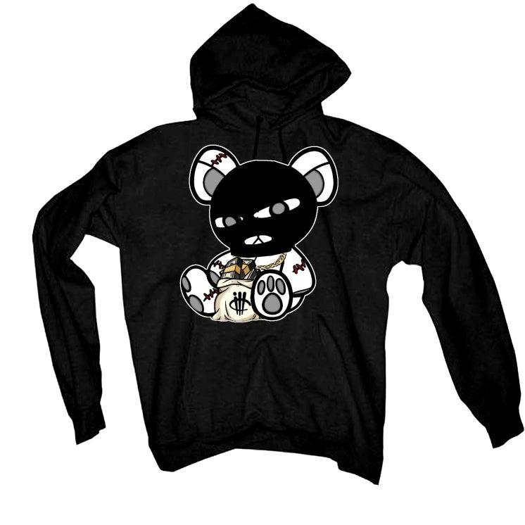 Air Jordan 11 "Jubilee" 25th Anniversary Black T-Shirt (Masked Teddy) - illCurrency Sneaker Matching Apparel