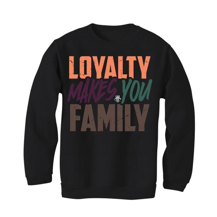 Air Jordan 1 High OG Hand Crafted Black T-Shirt (LOYALTY) - illCurrency Sneaker Matching Apparel
