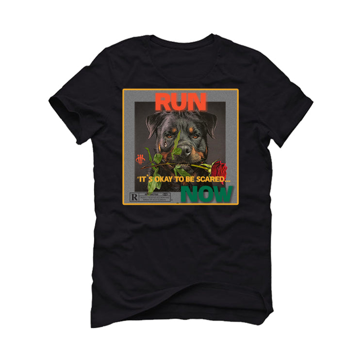 Nike Dunk High “Chenille Swoosh” Black T-Shirt (RUN)