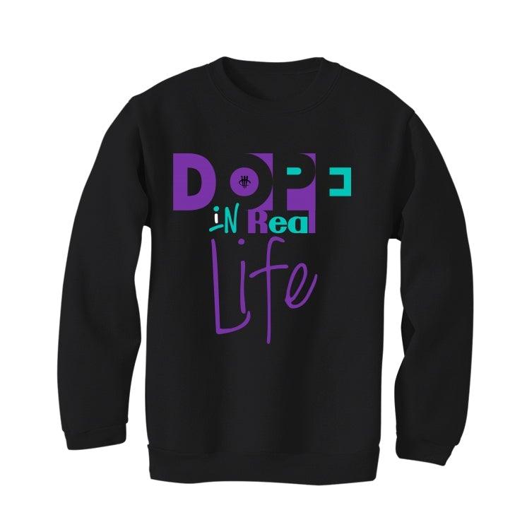Air Jordan 5 "Alternate Grape" Black T-Shirt (Dope in real life) - illCurrency Sneaker Matching Apparel