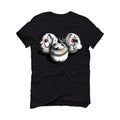 Air Jordan 7 “Cardinal” Black T-Shirt (See No Evil)