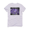 Air Jordan 5 “Concord” White T-Shirt (always hustle)
