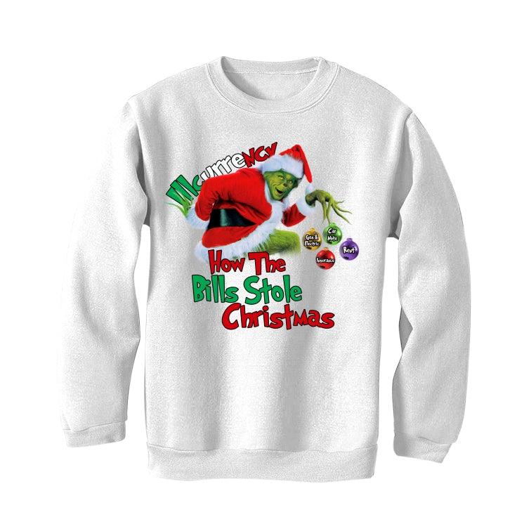 CHRISTMAS UGLY SWEATERS White T-Shirt (How the bills stole christmas) - illCurrency Sneaker Matching Apparel