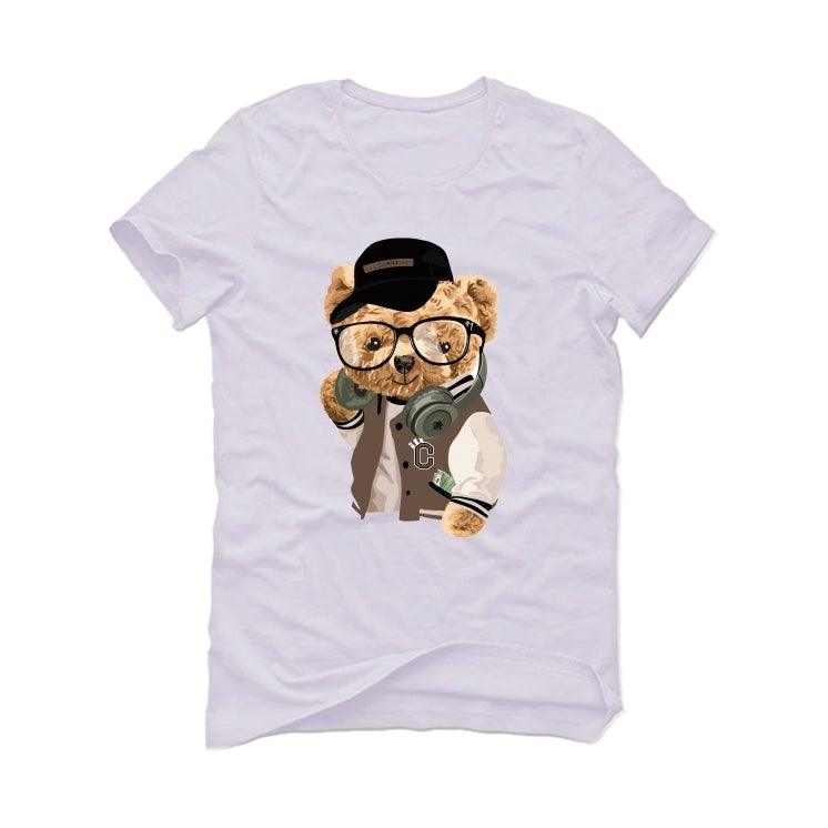 Air Jordan 1 High "Black Mocha" 2020 White T-Shirt (ill bear) - illCurrency Sneaker Matching Apparel